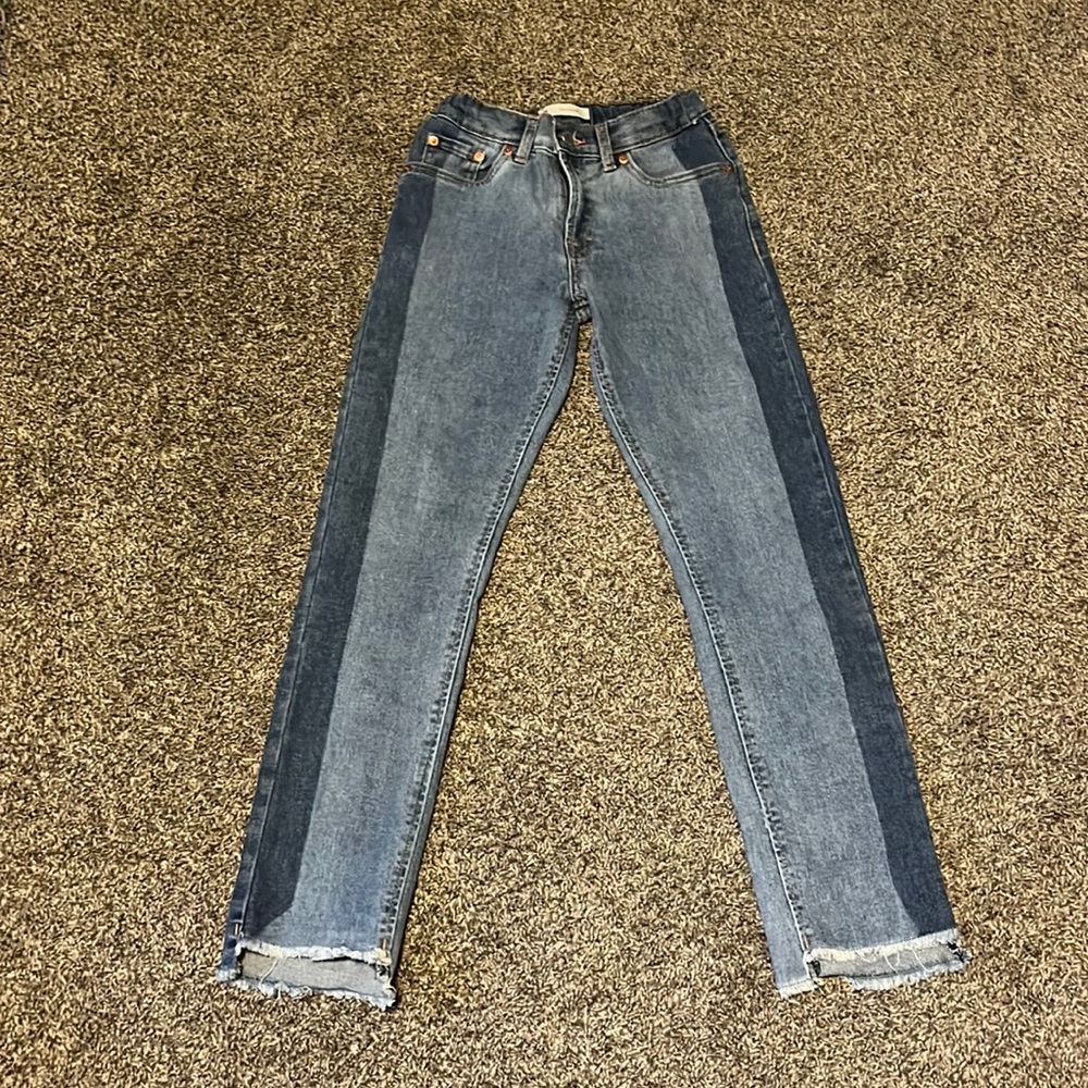 Girls Levi Girlfriend Style Jeans